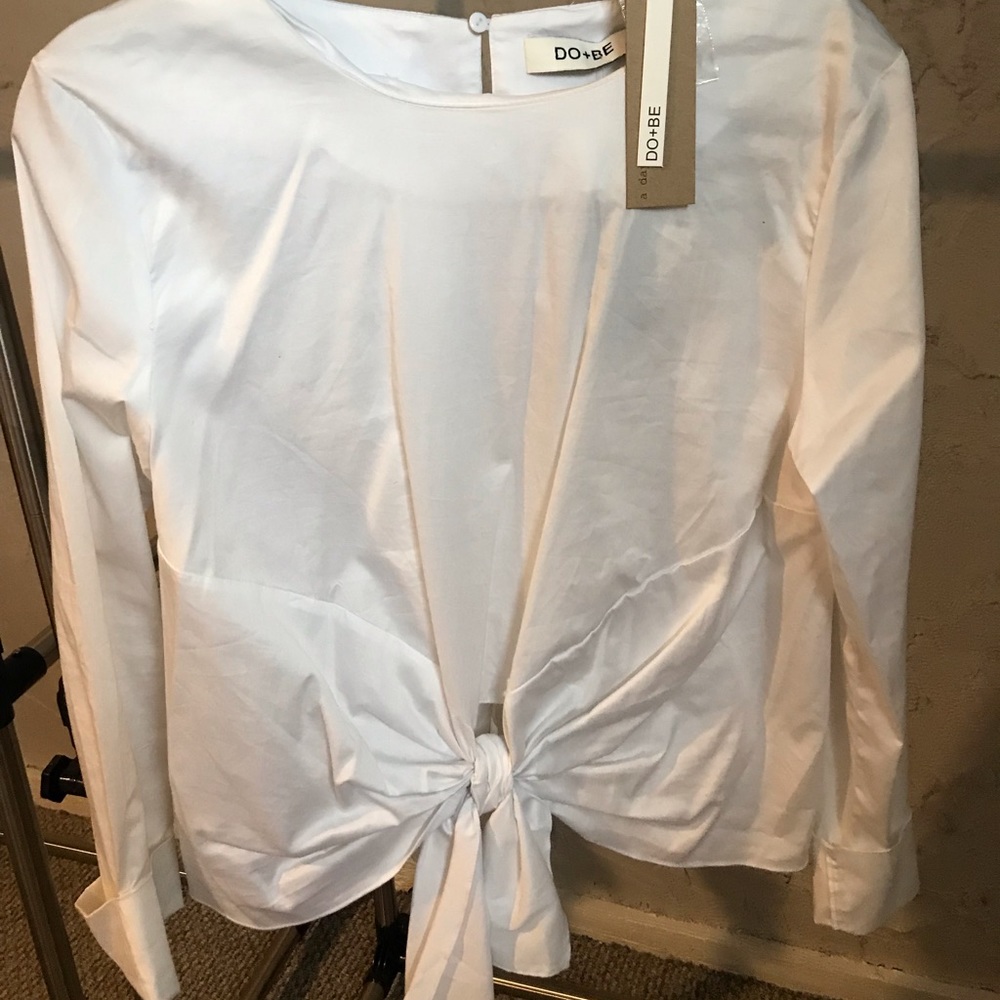 Do+Be White Blouse
